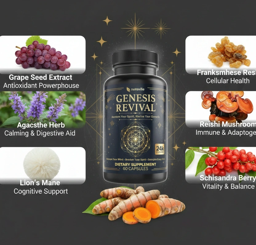 Genesis Revival Brain & Cognitive Support Supplement